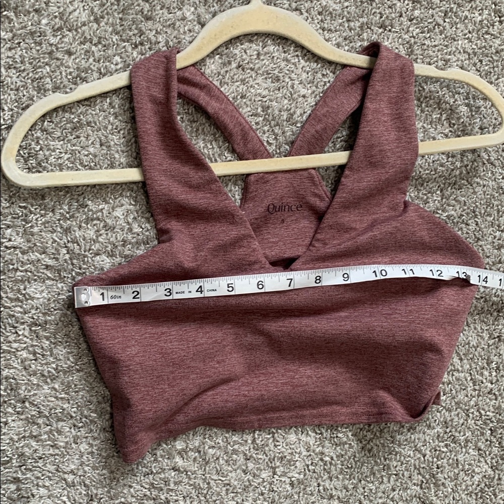 Quince Maroon Crop Top - Picture 8 of 8